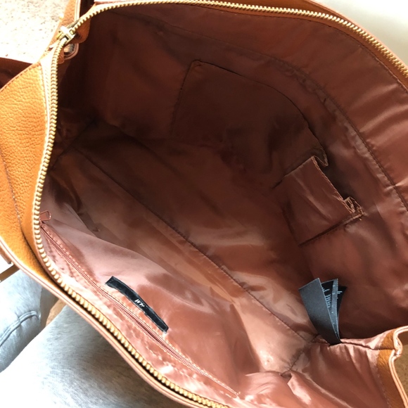 H&M Brown Leather Tote - Picture 2 of 4